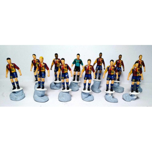 Subbuteo Andrew Table Soccer AS Roma 2001-2002 only 12 figures with no bases